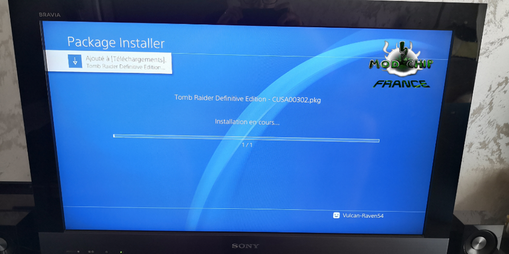 Loading Install Game PS4 hack